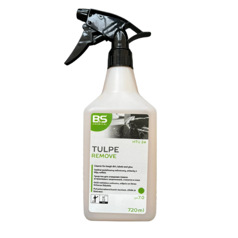 Tulpe Remove uzlīmju noņemšanas līdzeklis, 720ml