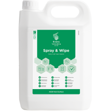 SPRAY & WIPE Ikdienas kopšanas līdzeklis cietām virsmām, 5L