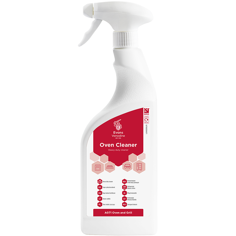 OVEN CLEANER RTU Mazgāšanas līdzeklis krāsnīm, 750ml