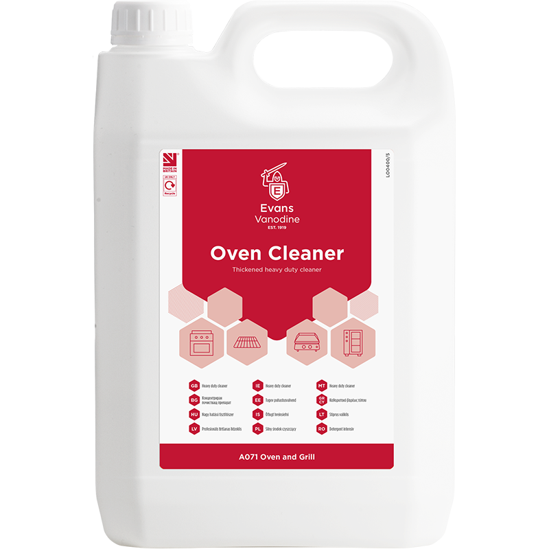 OVEN CLEANER Spēcīgas iedarbības krāsns tīrītājs, 5L