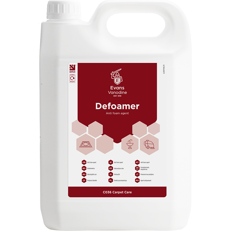 Defoamer putu slāpētājs, 5L