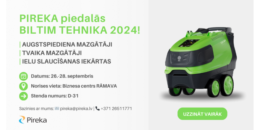 Pievienojies mums izstādē BILTIM TEHNIKA 2024!